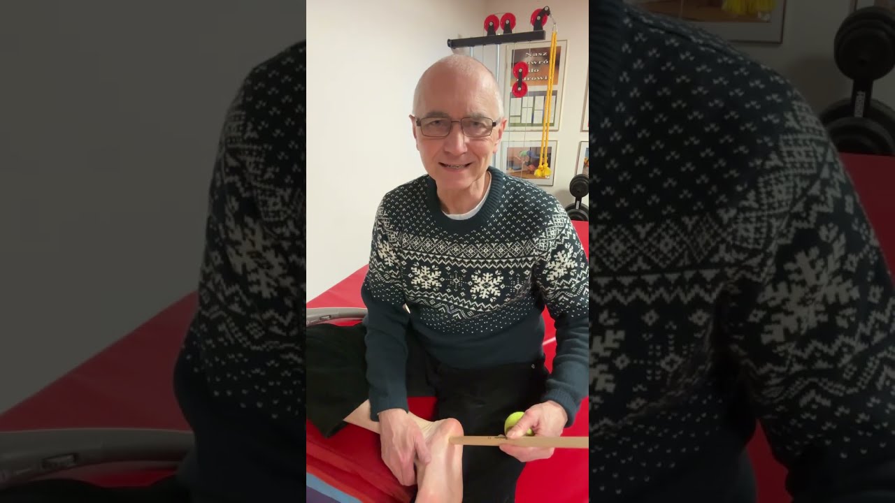 Ostroga piętowa, jak sobie poradzić - Janusz Danielczyk - Fizjoterapeuta z pasją nadaje na żywo