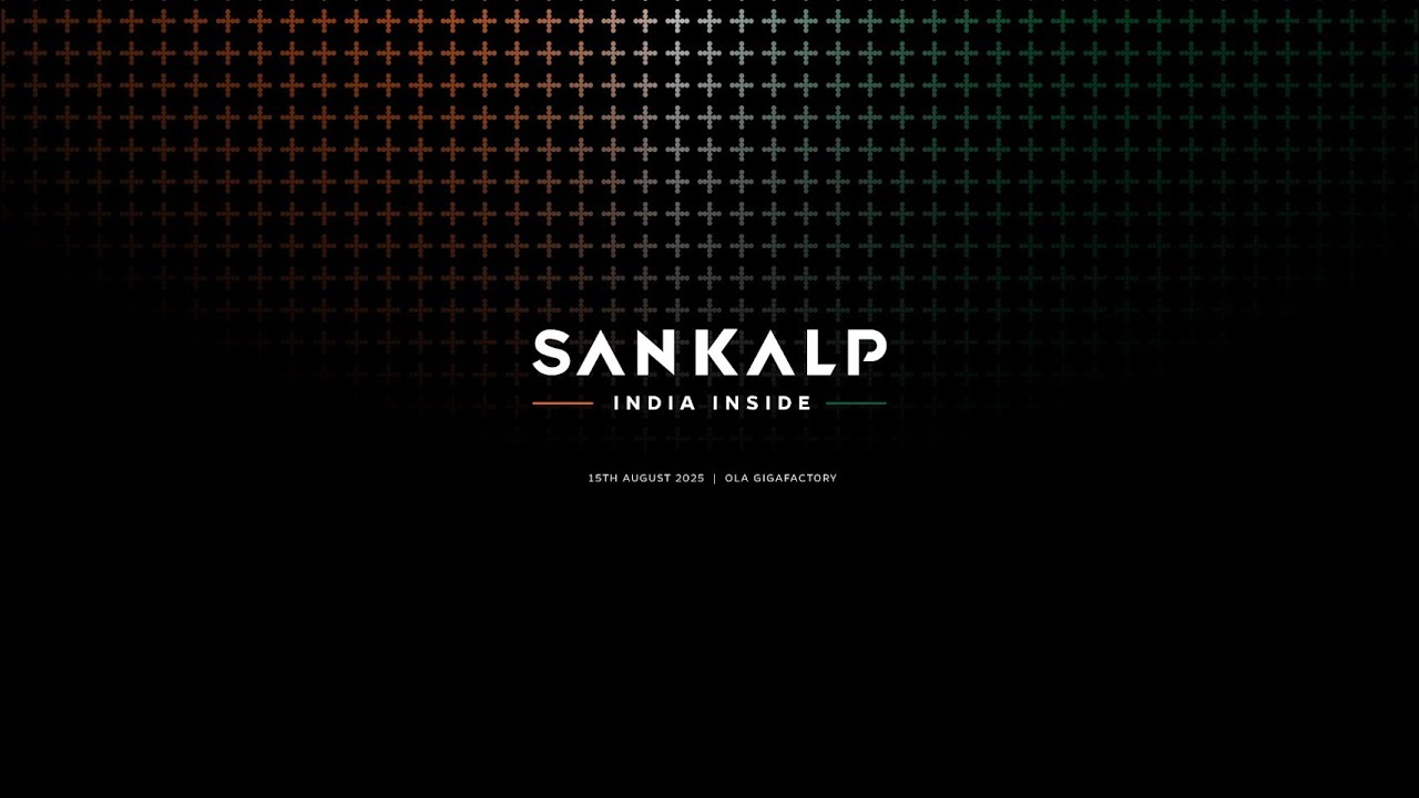 Ola Electric Launch Event - Ola Live Sankalp Event With Commentary 🛵