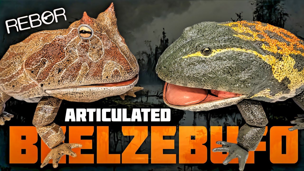 Обзор Rebor ARTED Beelzbufo!!! Обе версии!!! Доисторическая планета!
