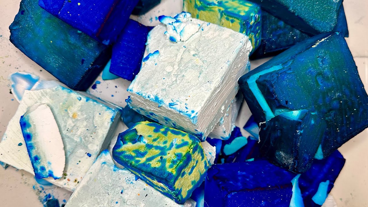 Dyed Gym Chalk Crush ASMR 10K Celebration PT2