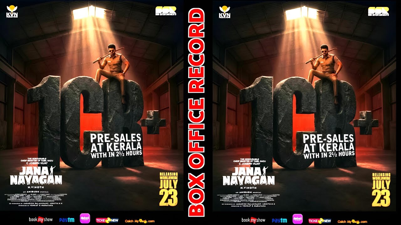 Jananayagan  Kerala Tickets Booking Box office Record | Thalapathy Vijay | KVN Productions | 