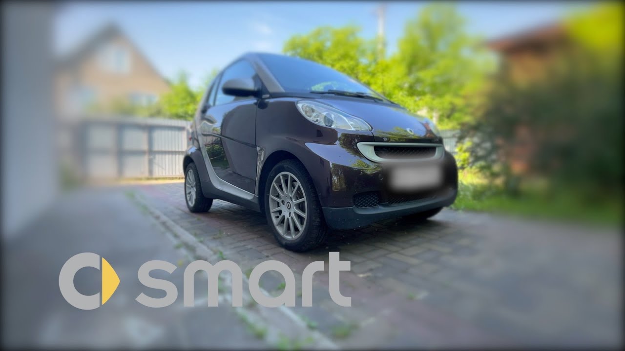 Smart Fortwo 451 2009 Спустя 13 лет Обзор
