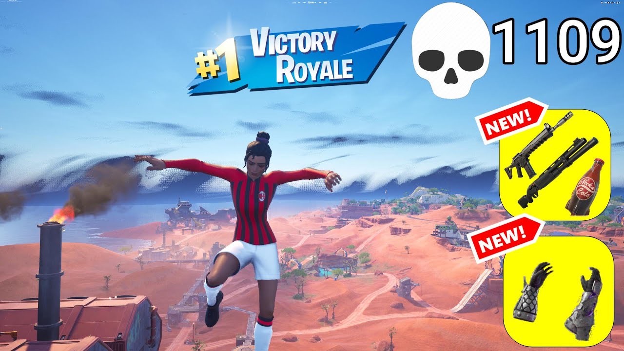 1109 Eliminations in 12 Hours Solo vs Squads Gameplay WINS (Fortnite Chapter 5 Season 3)
