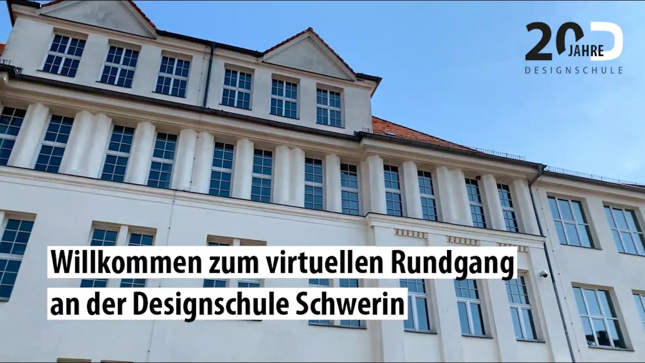 Virtueller Rundgang 2021 an der Designschule Schwerin