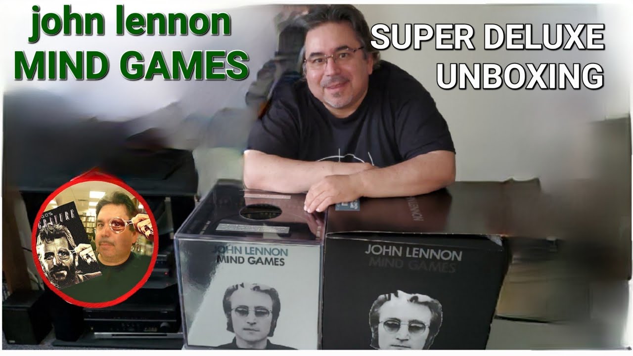 John Lennon MIND GAMES Super Deluxe Cube Unboxing