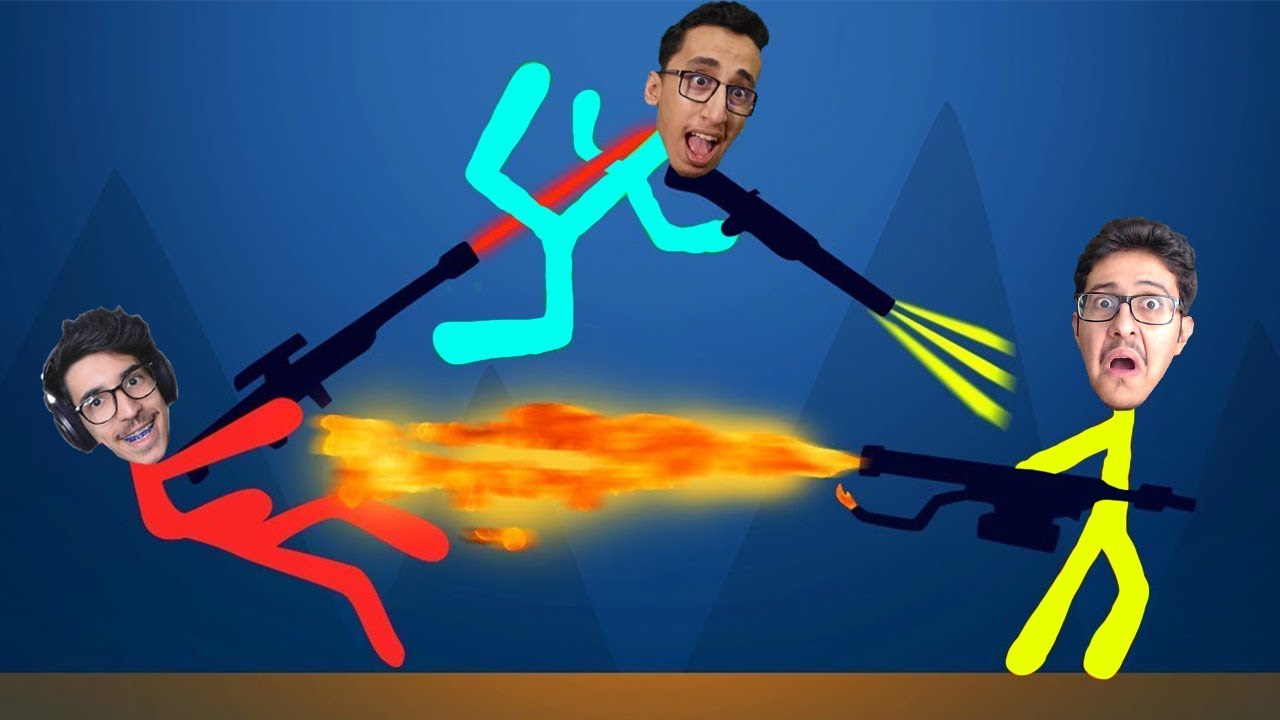 قتال الأعواد مع فراس و سلوم ( ضحك 😂! ) - Stick Fight