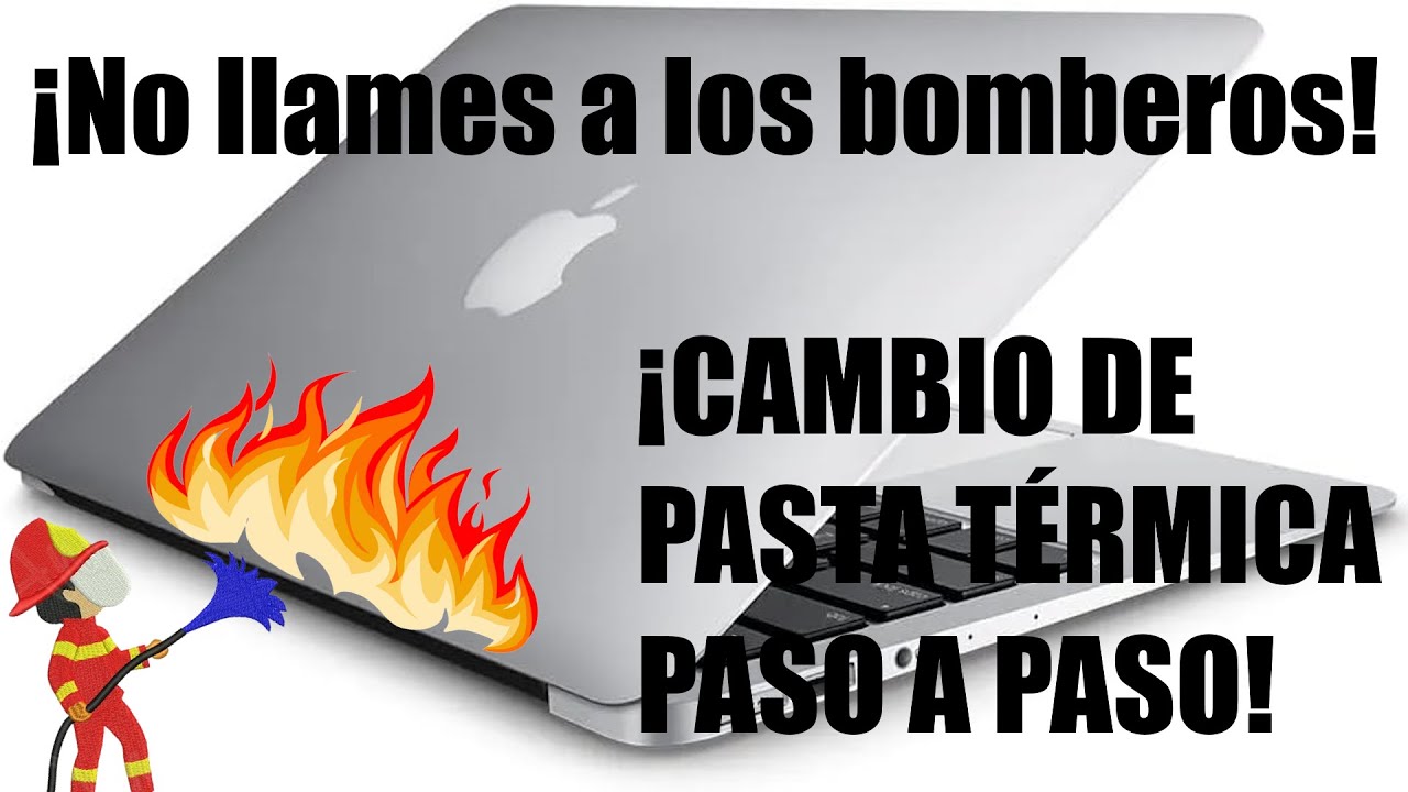 Cambio Pasta Térmica Macbook Air 2014, paso a paso