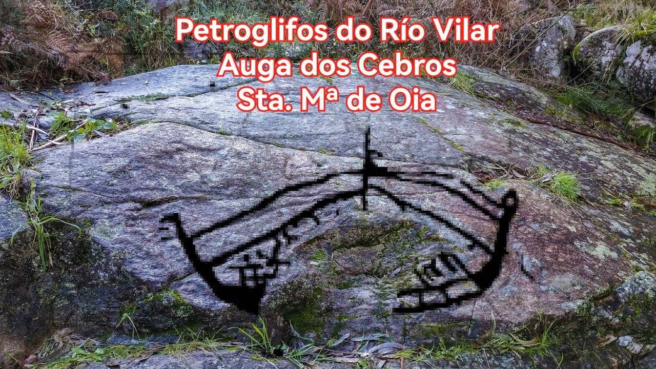 Petroglifos do Río Vilar (Auga dos  Cebros)