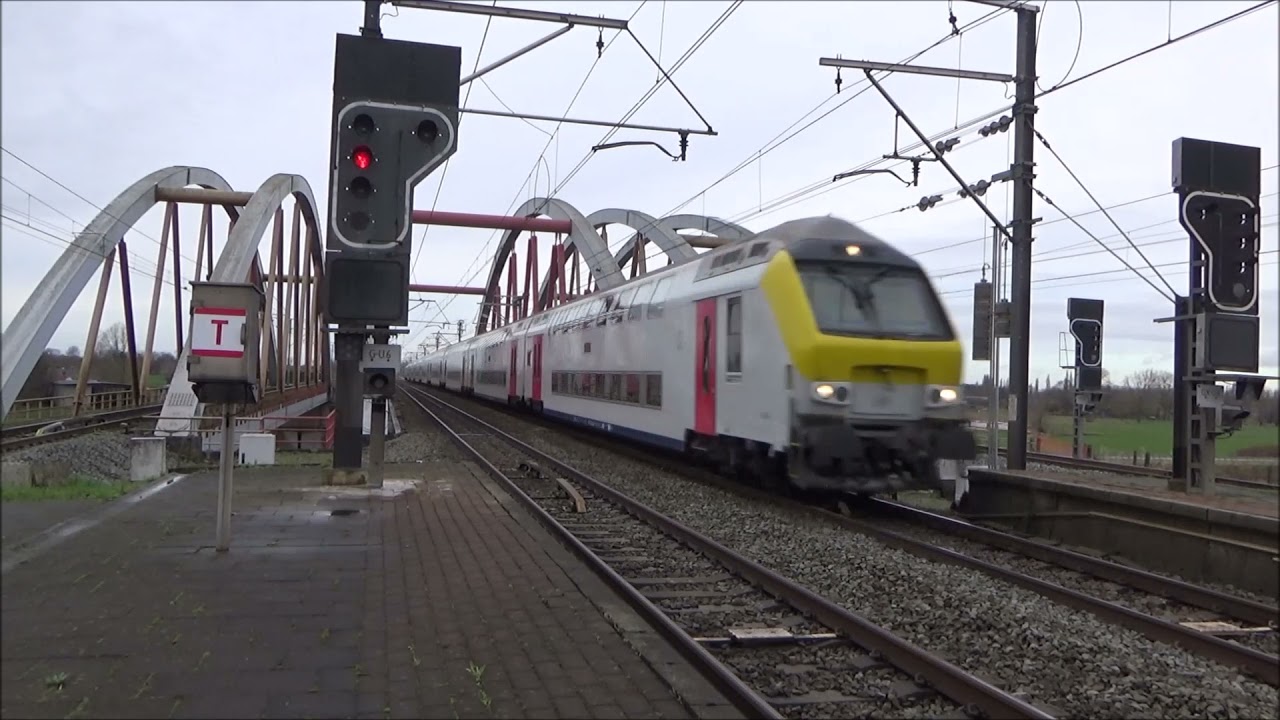Trains rapides à Landegem 🇧🇪 - 3/1/2022