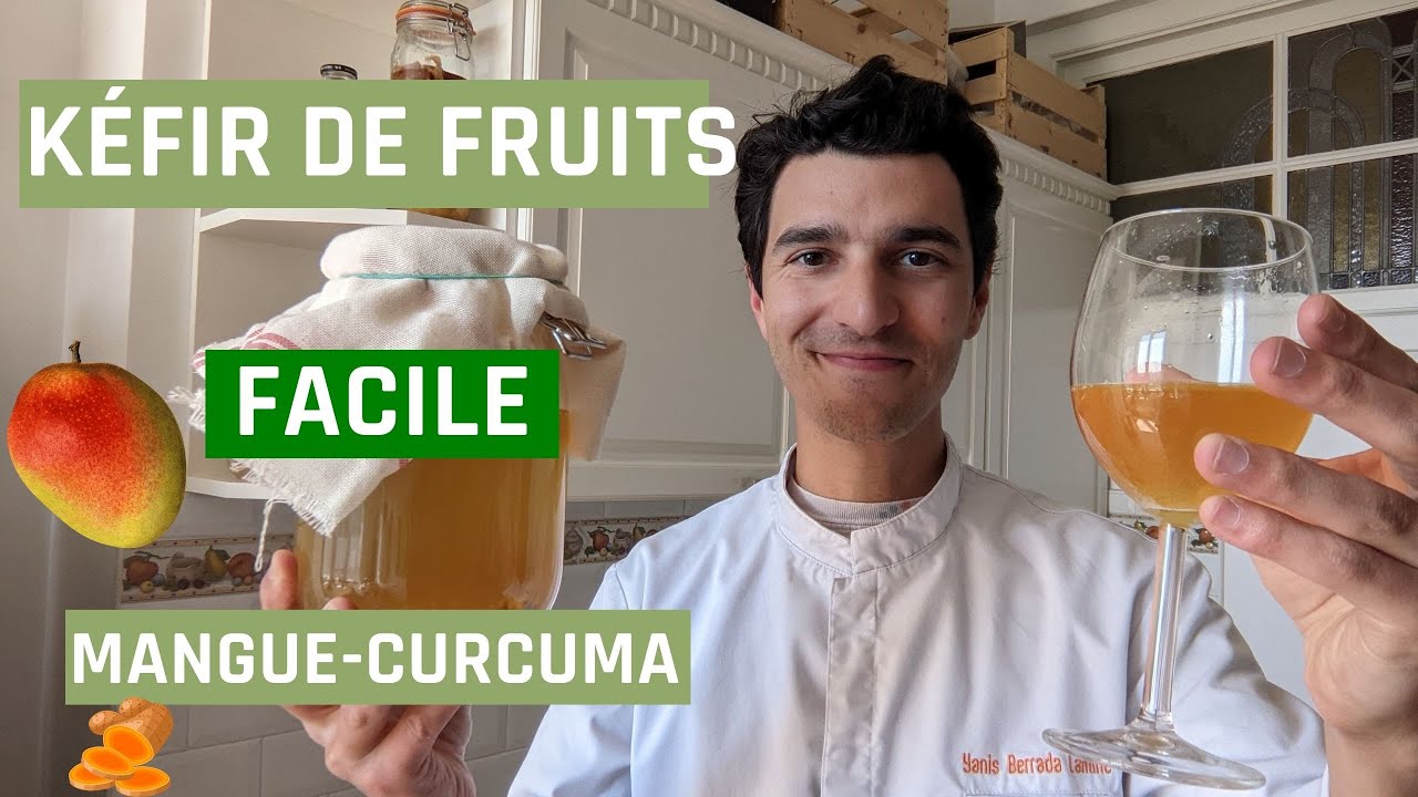 Comment faire du kéfir aux fruits facilement