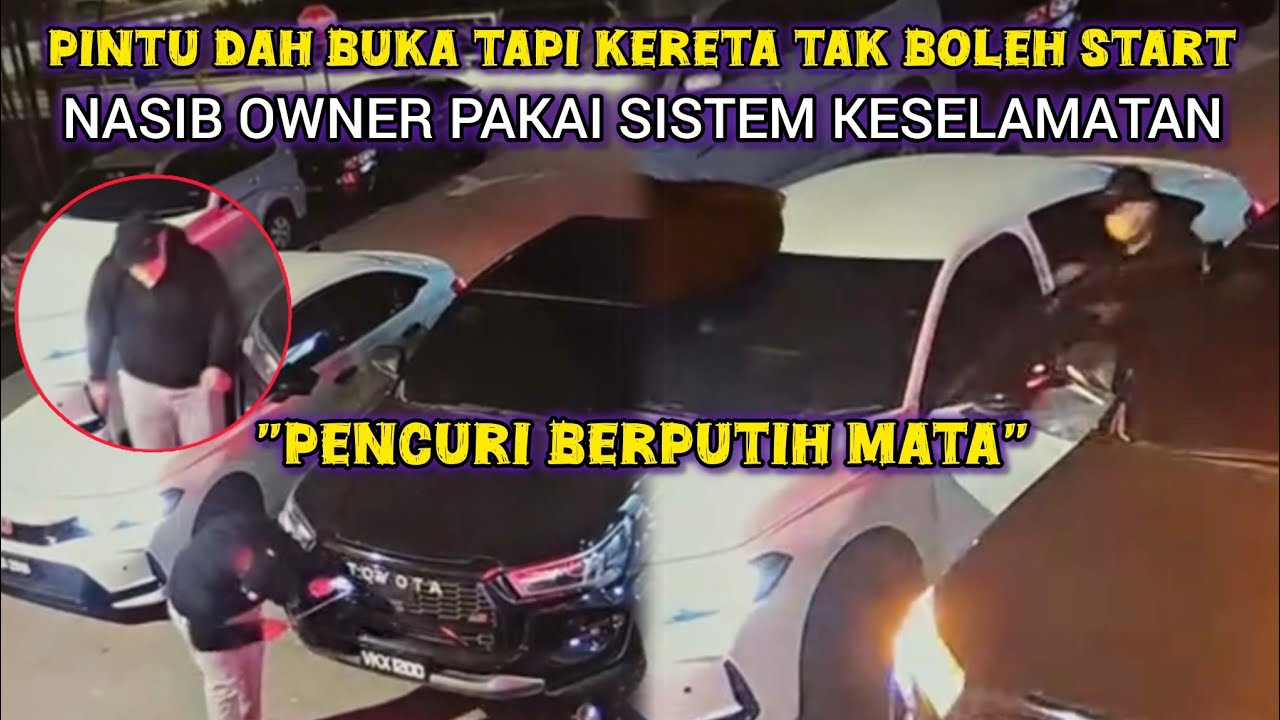 TULAR CCTV CUBAAN PEMANDU HONDA CVRI HILUX DI KLANG