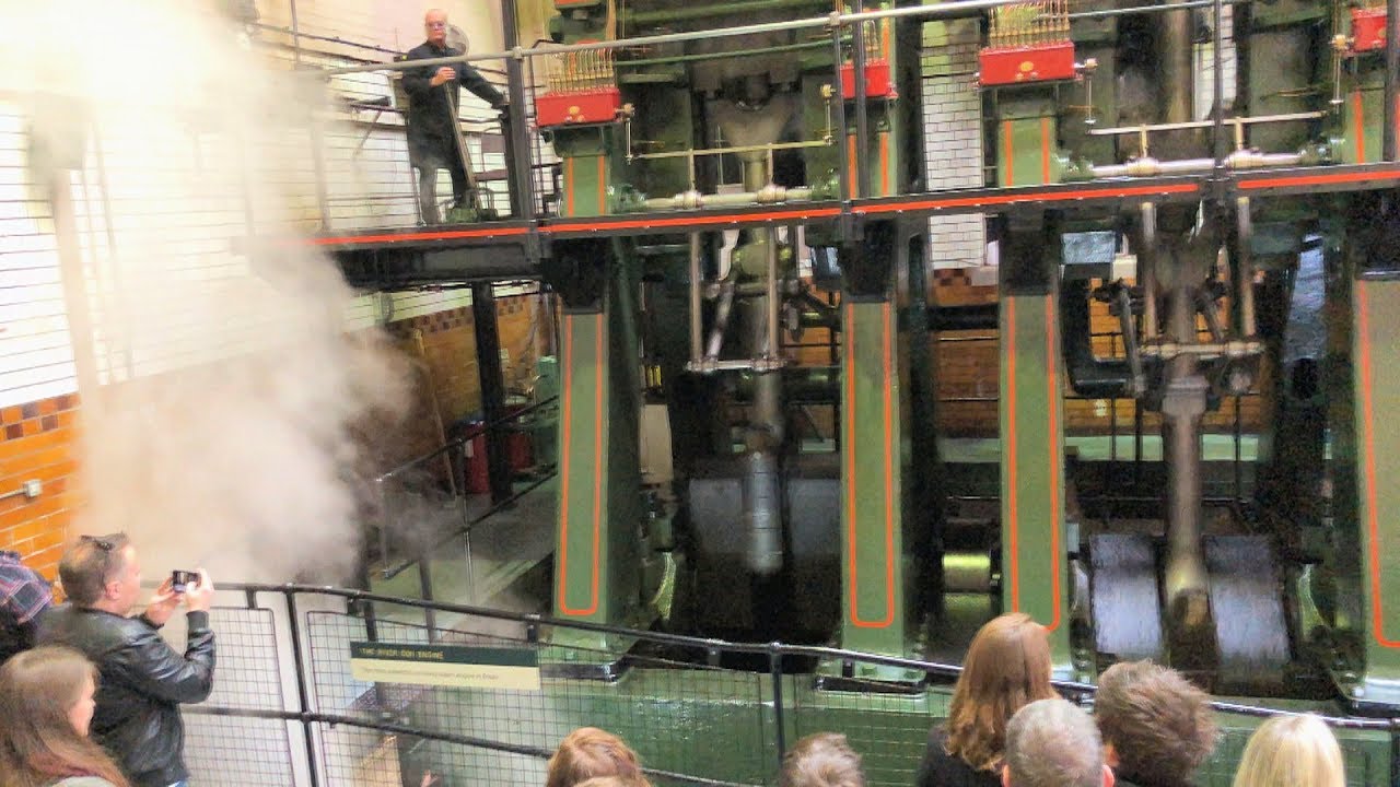 River Don Engine - Worlds most powerful steam engine still running. (Recorded in 4K)