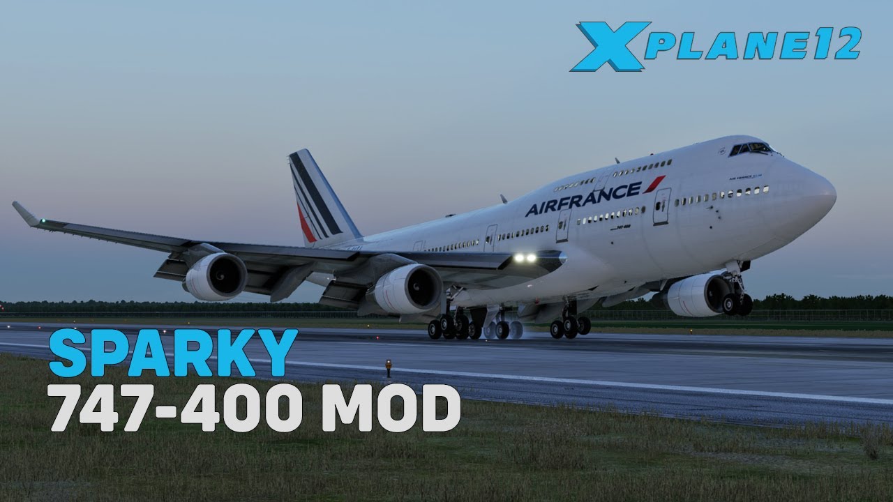 Sparky 747-400 | Completely Free and Totally Impressive | X-Plane 12