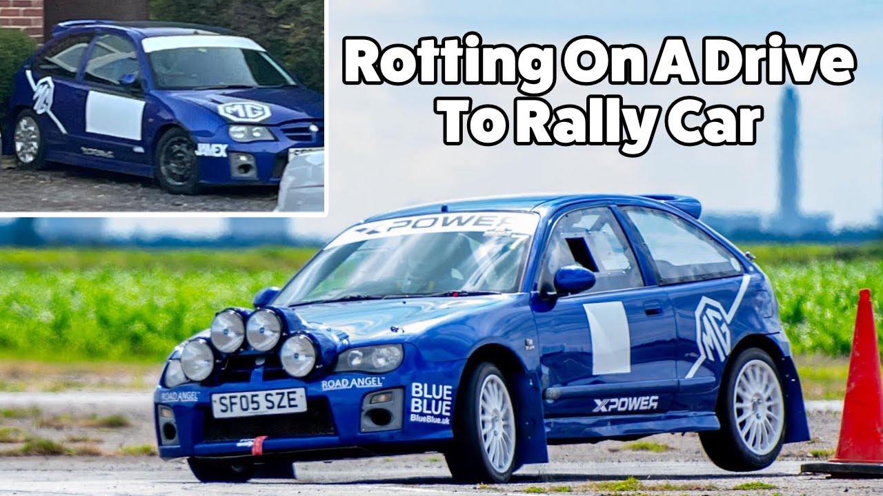MG ZR From Rotting On A Drive To A Rally Car