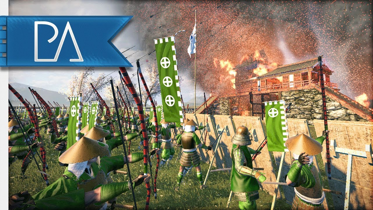 EXPLOSIVE SIEGE BATTLE! - 3v3 Siege - Total War: Shogun 2