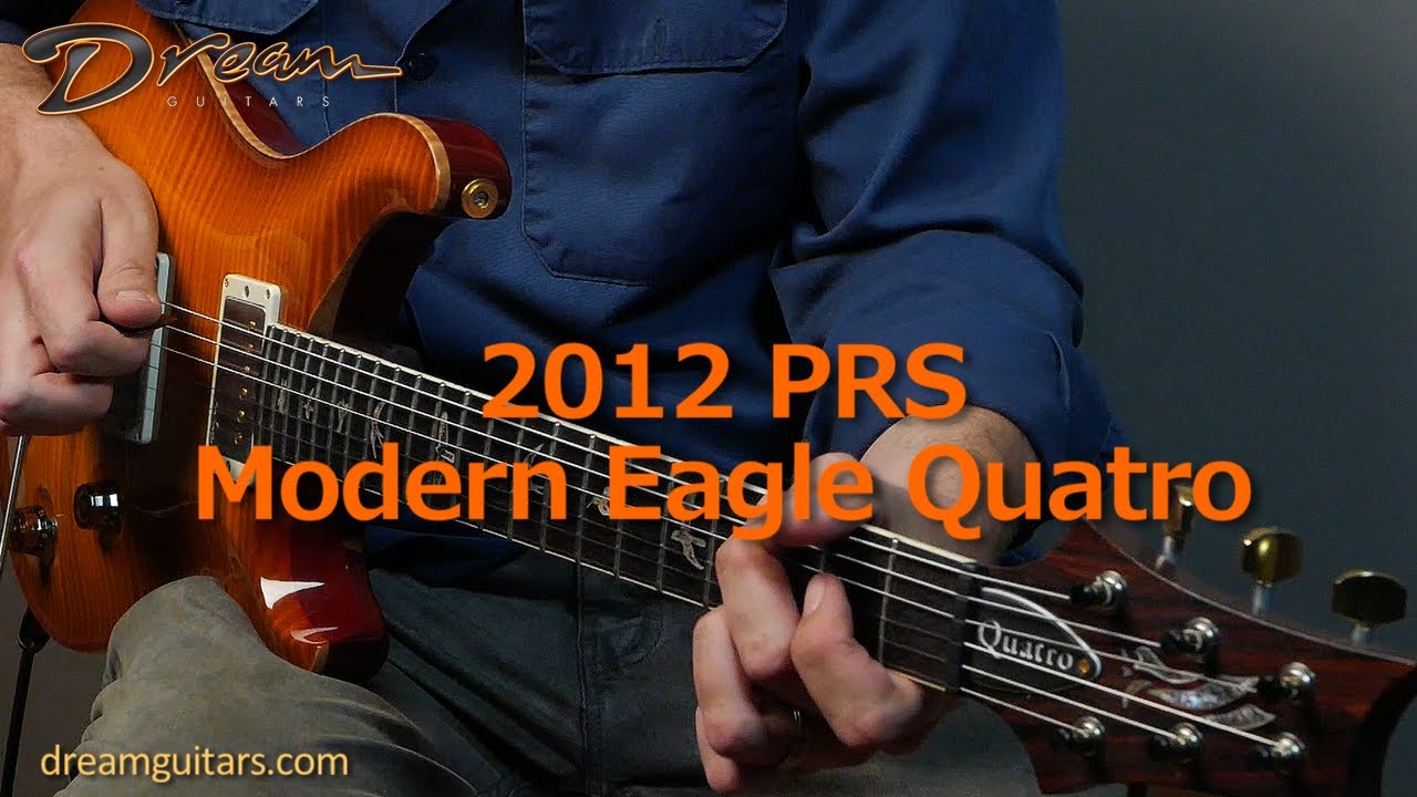 2012 PRS Modern Eagle Quatro, Mahogany & Artist Series Maple