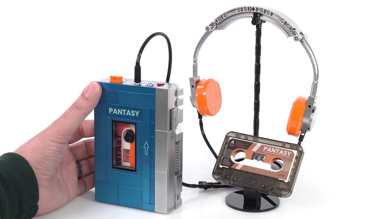 Brick-built Walkman: Pantasy Retro Cassette Player review! #NotSponsored 85039