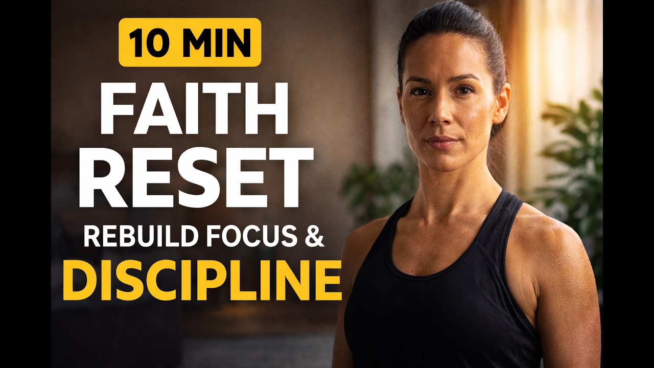 10 MIN Faith Reset | Rebuild Discipline & Focus