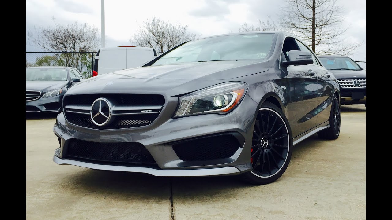 Mercedes Benz 2016 года: CLA45 AMG, полный обзор / Выхлопная система / Запуск / Короткая поездка