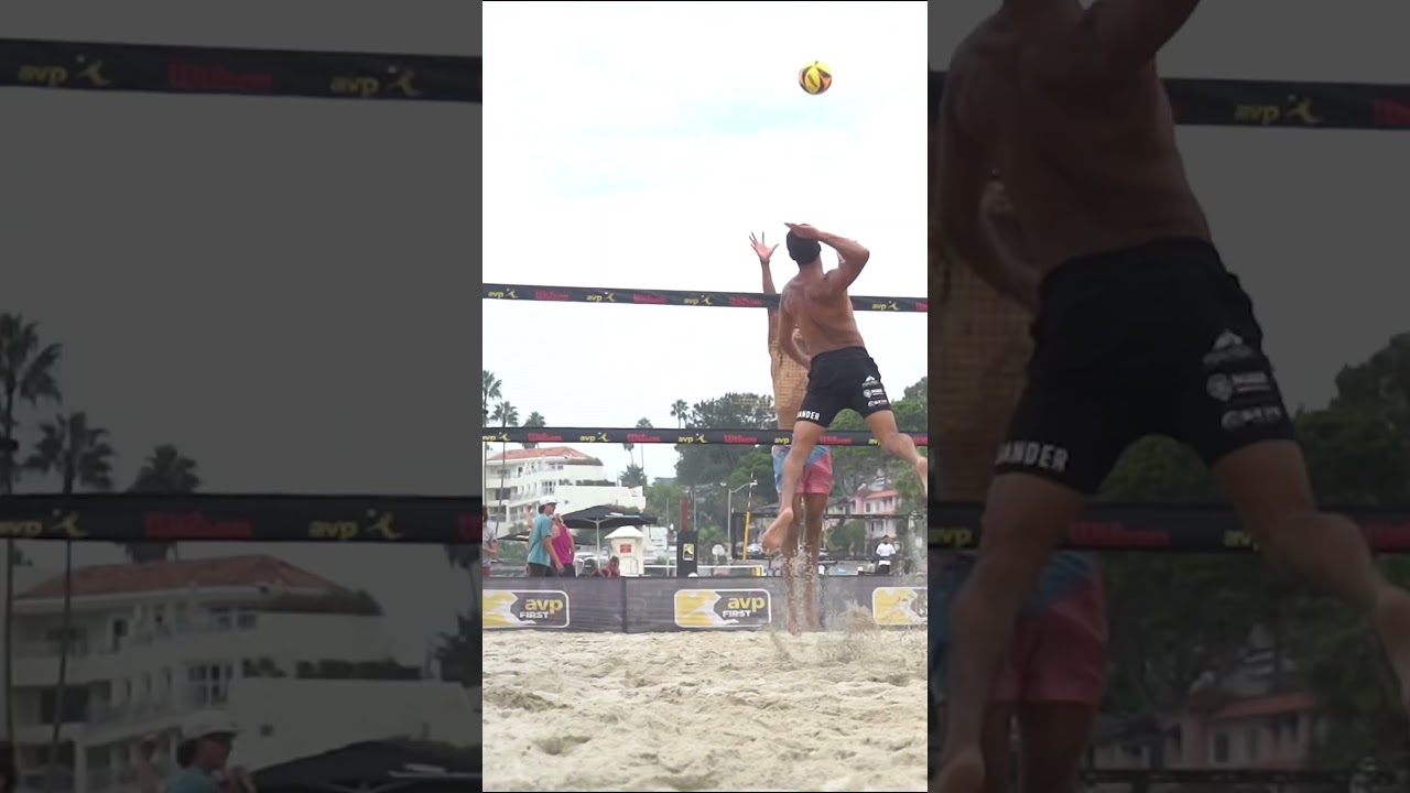 TAYLOR SANDER VOLLEYBALL BOUNCE  [via: @themckibbinbrothers ]