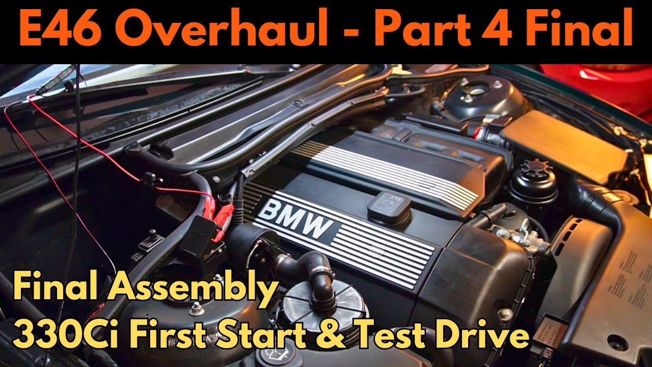 BMW E46 330Ci M54 OVERHAUL – Cooling System, OFHG, Injectors, Intake & more. Final & 1st Drive