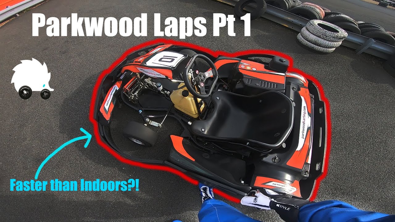 Trying out a new *OUTDOOR KART TRACK* (to me) |  Parkwood Karting Sheffield