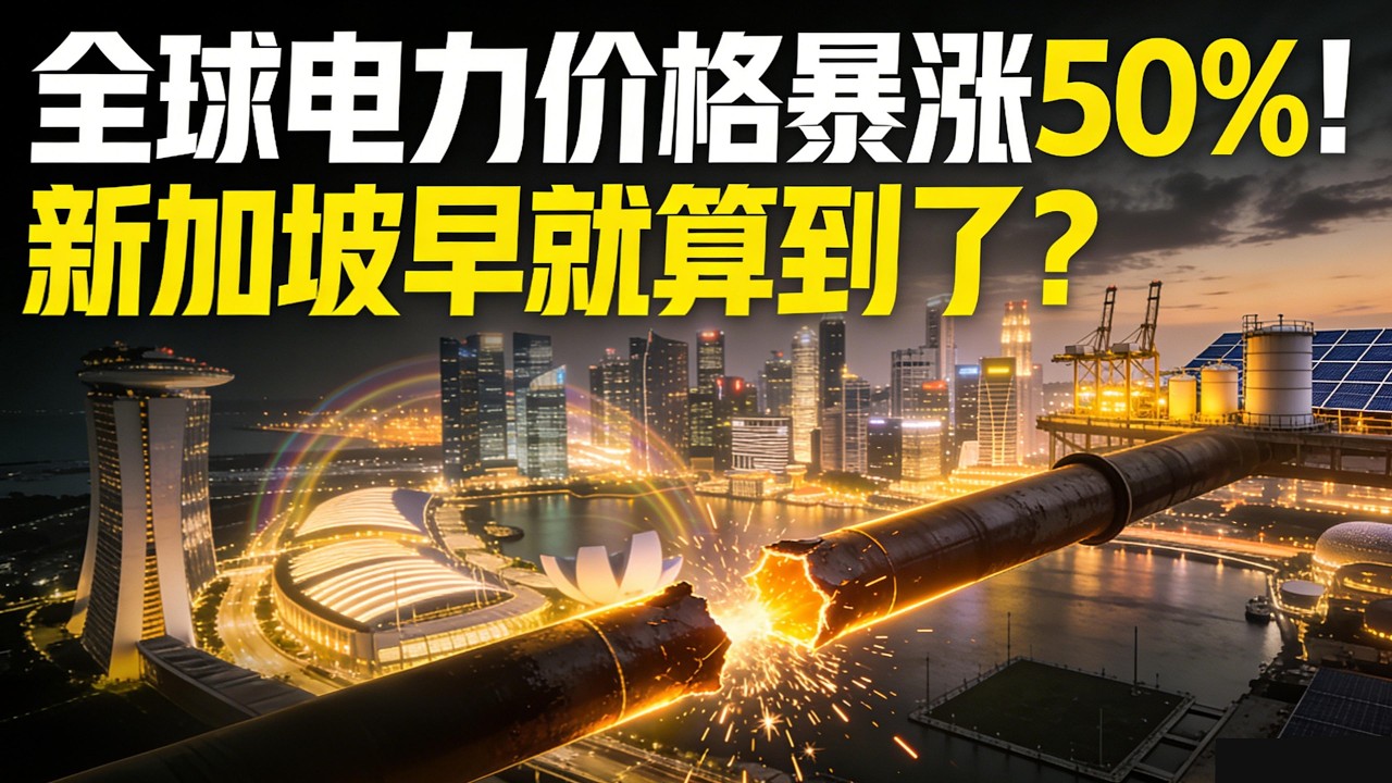 中东油管断了，新加坡电费却稳了？当全世界在为“断电”发愁，这个小国悄悄囤够了30年的“光”！