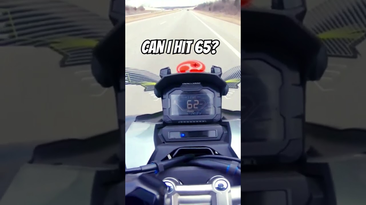 Honda ADV 150 Top Speed Test: 65mph on the Freeway! 🚗💨 #HondaADV #ScooterSpeed