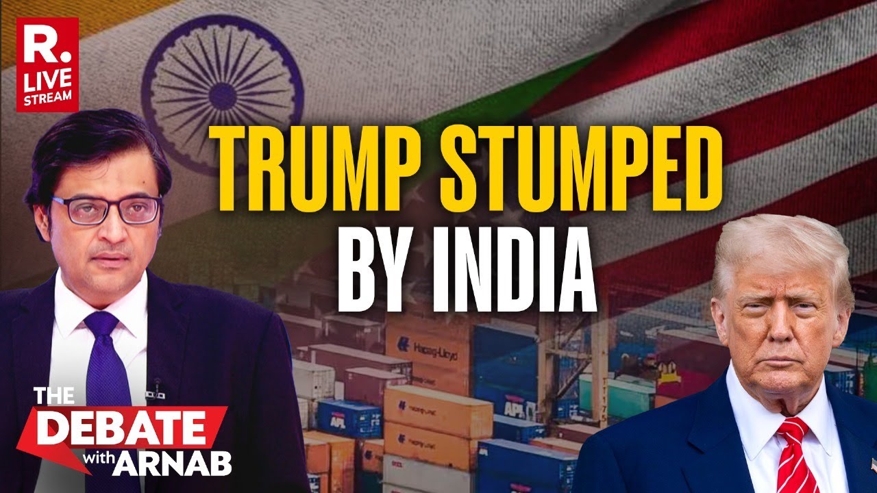 Debate With Arnab: Trump Escalates Trade War But He Is Out Of Depth