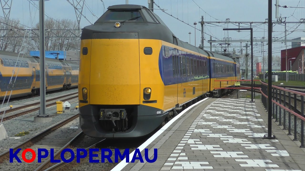 Aankomst en vertrek ICM op station Alkmaar (met mooie chopper)!