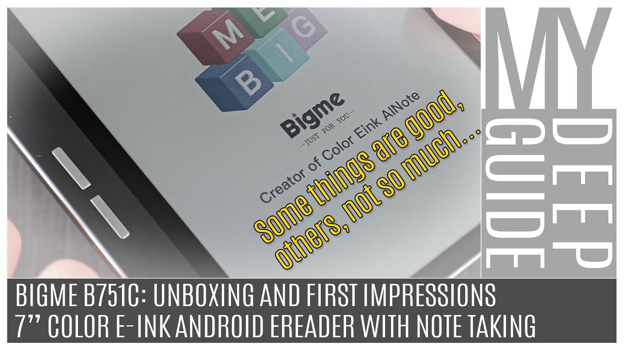Bigme B751C: Unboxing and First Impression of a 7