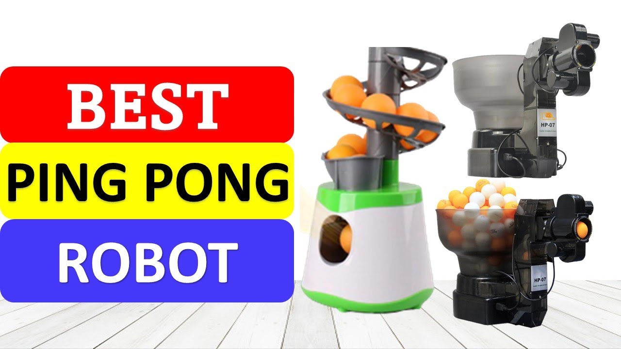 Top 10 Best Ping Pong Robot Machine for Table Tennis Training in 2022