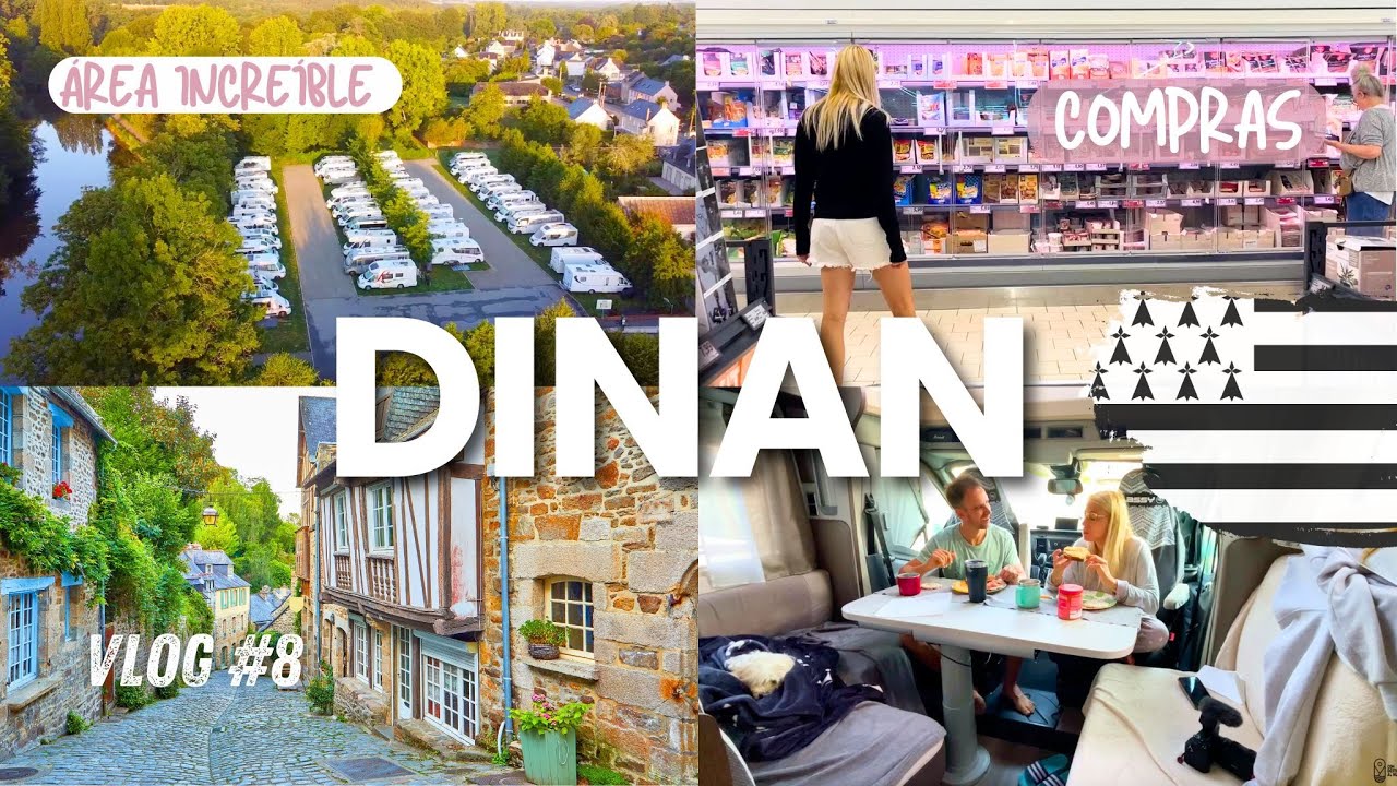 COMPRAS Y DINAN. DEMASIADA GENTE PARA DISFRUTAR DEL LUGAR | BRETAÑA FRANCESA VLOG8