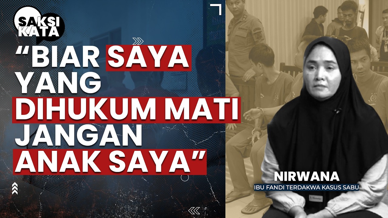 Jeritan Ibu di Sidang vonis Mati: Anaknya ABK, Kini Terjerat Kasus Sabu 2 Ton di Batam