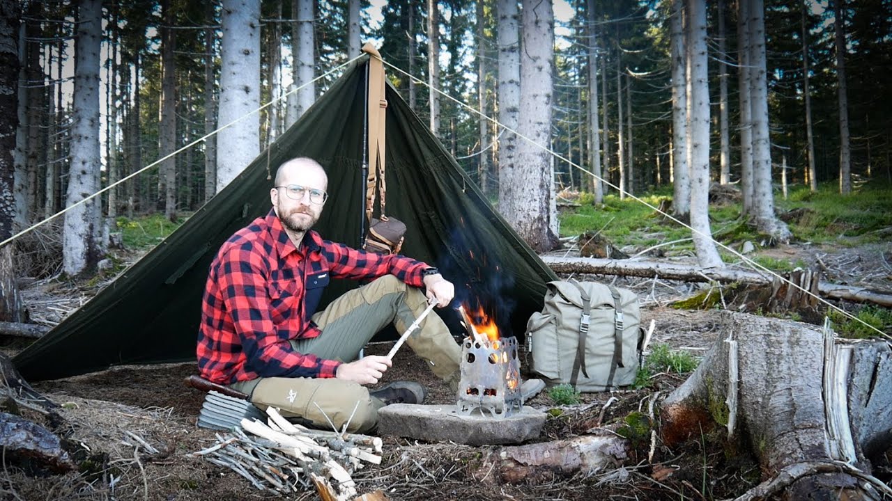 Biwak pod pałatką - Ucieczka z miasta