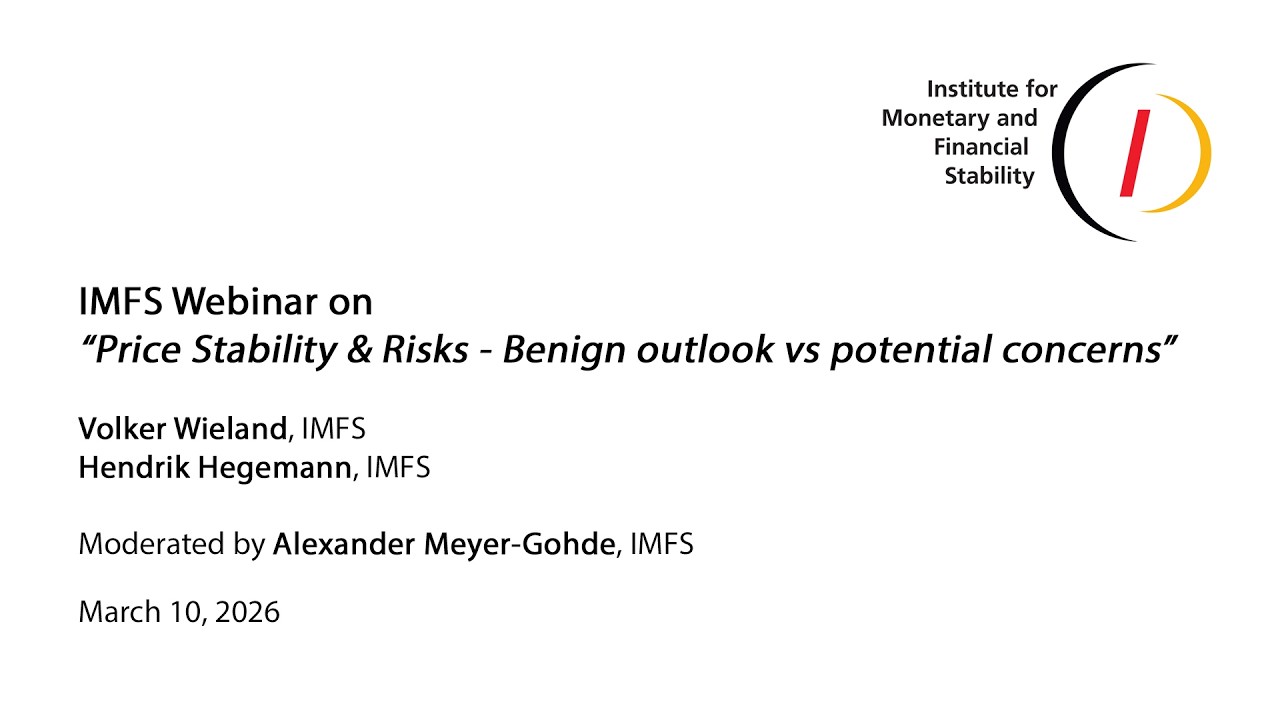 IMFS Webinar on 