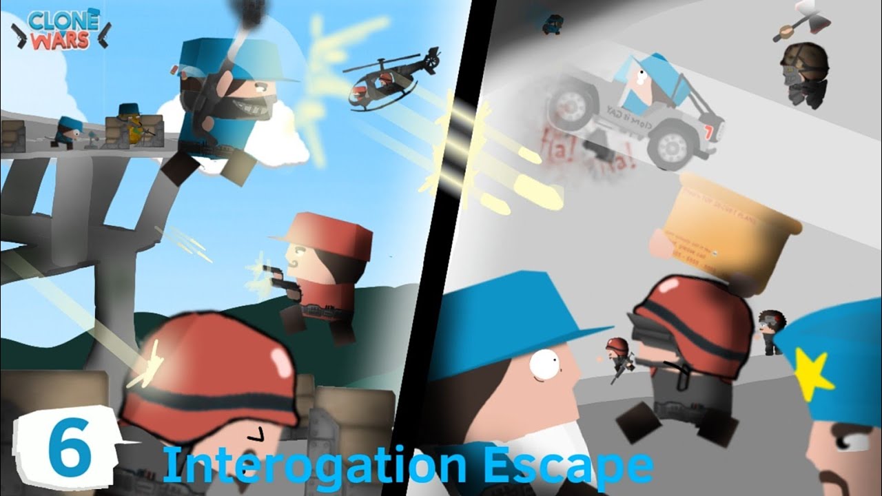 Clone Wars - Episode 6, Interogation Escape - A Clone Armies Animation