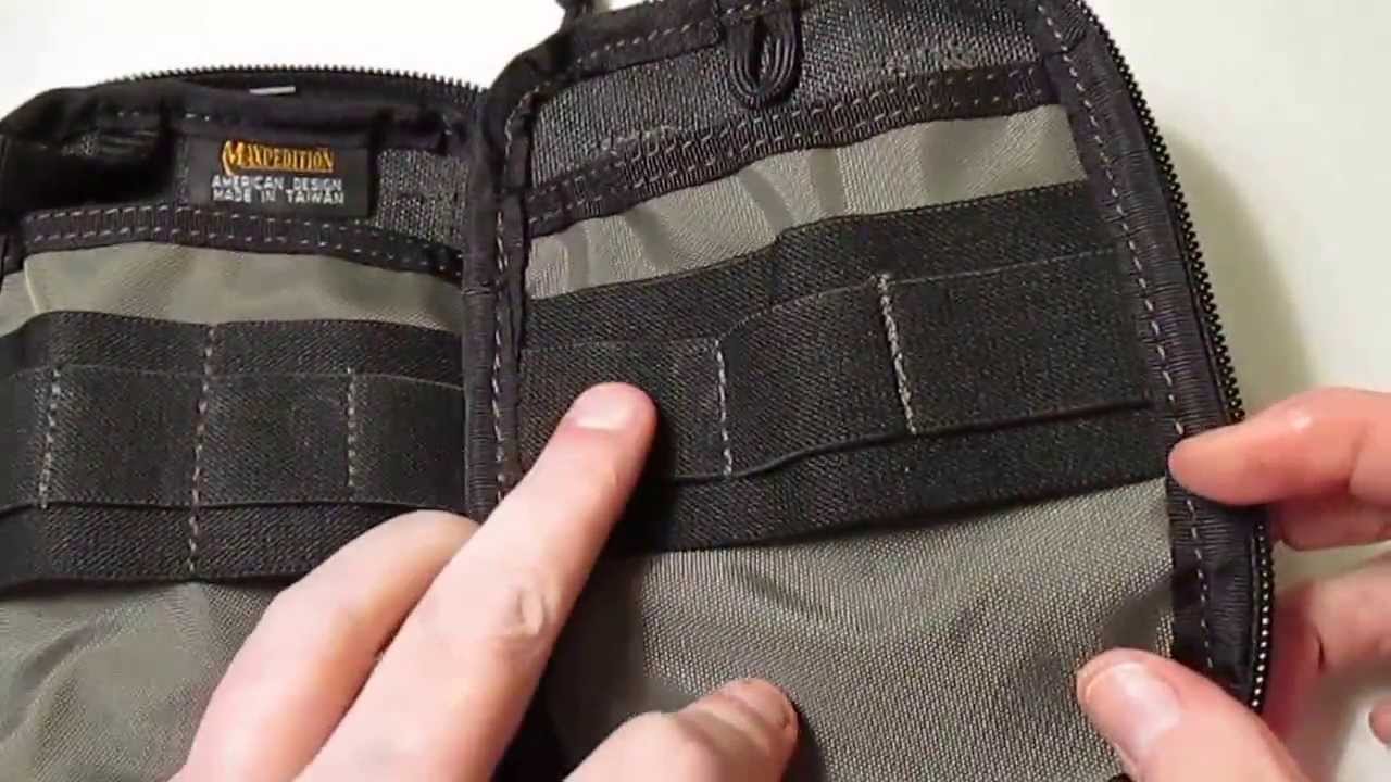 Maxpedition Mini Pocket Organizer Closeup