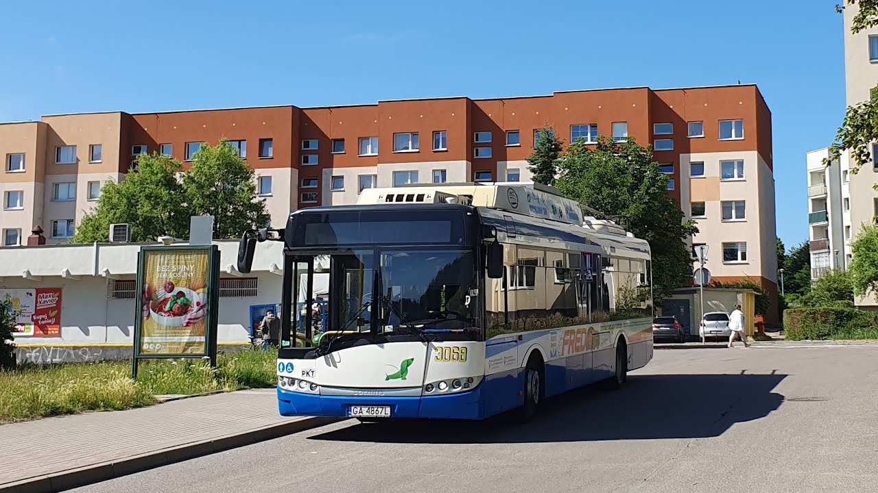 PKT Gdynia - linia 33 | Solaris Trollino 12M #3068
