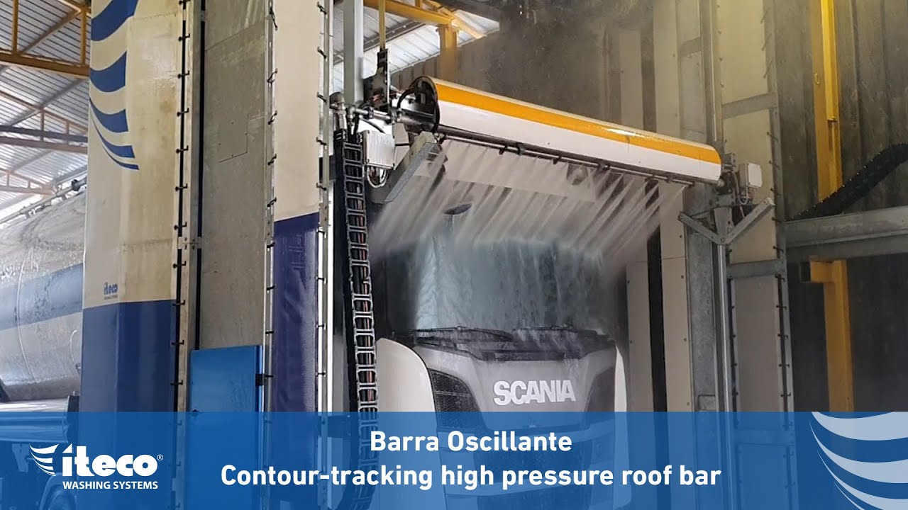 Barra Oscillante - Contour-tracking high pressure roof bar