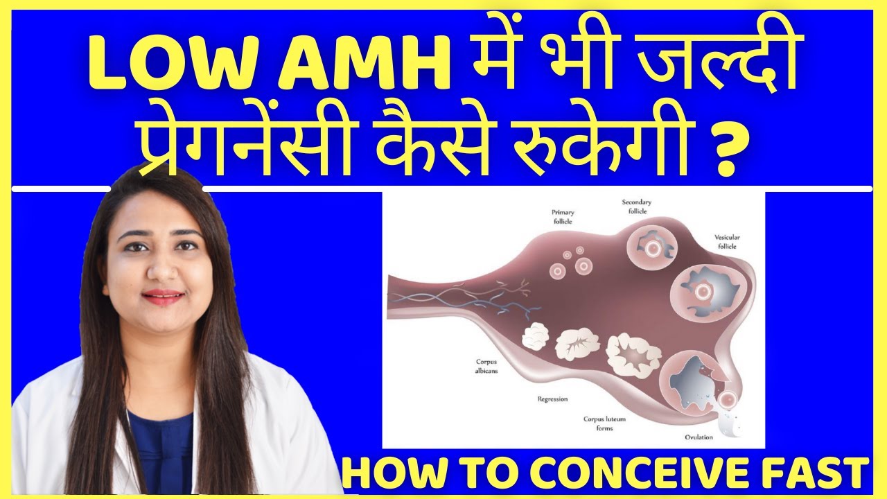 LOW AMH में भी जल्दी प्रेगनेंसी कैसे रुकेगी ? LOW AMH CAUSES, SYMPTOMS AND TREATMENT