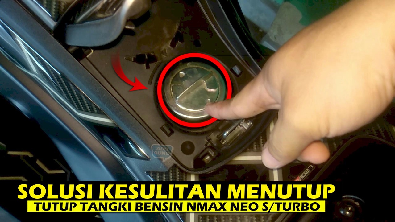 Solusi Tutup Tangki Bensin Nmax Neo S/Turbo Seret, Sulit Saat Dibuka dan Ditutup