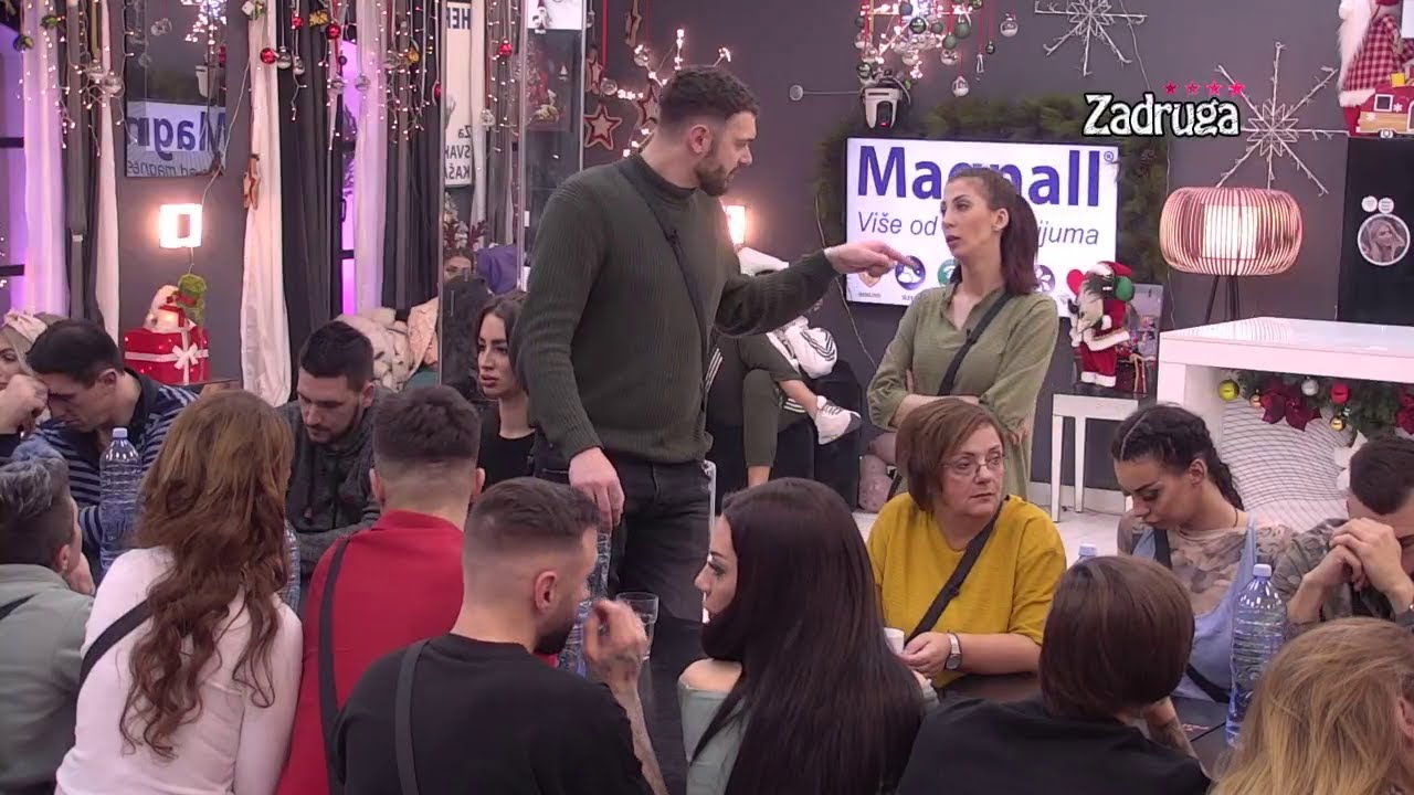 Zadruga 4 - Nadežda branila Tomu od Matore, pa ga onda i ona napala - 31.12.2020.