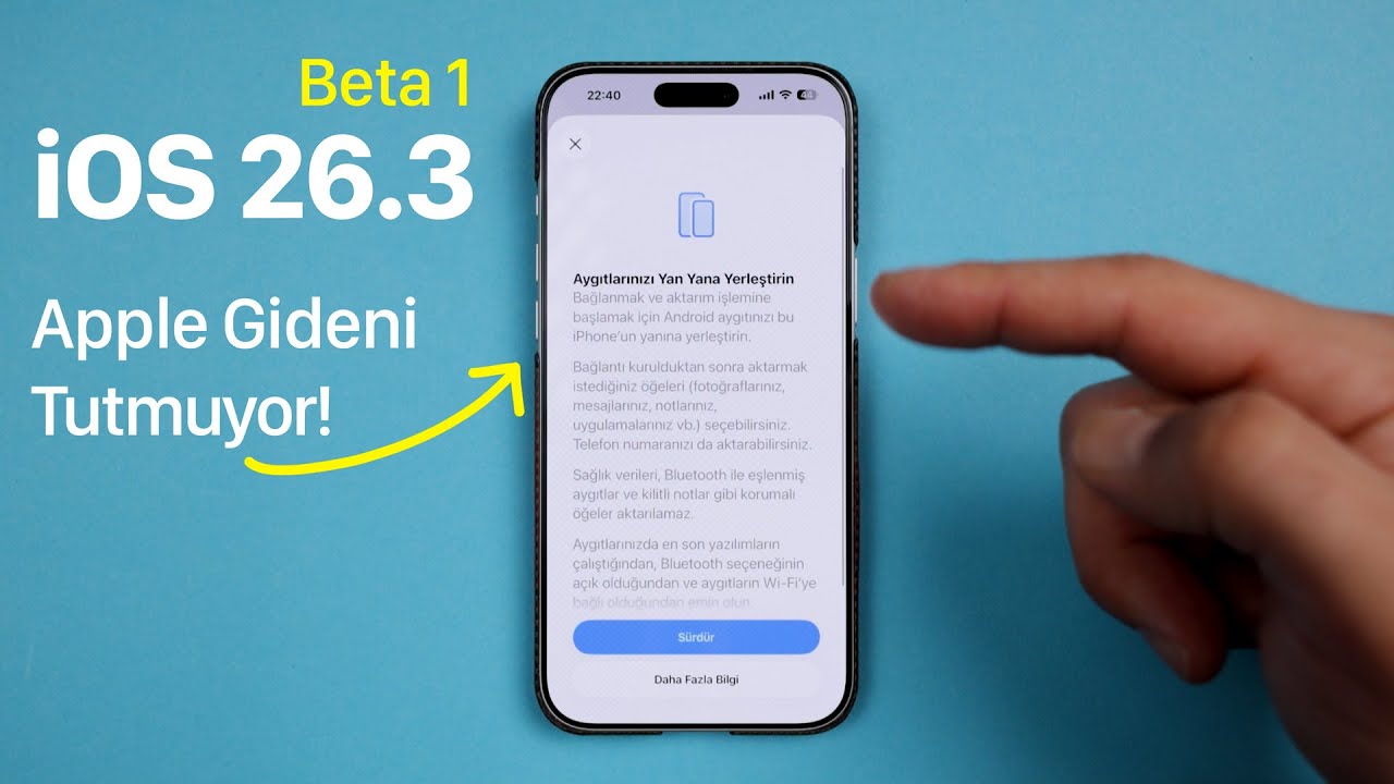 iOS 26.3 Beta 1 - İki Yeni &Ouml;zellik, Apple Gidene Kapıyı G&ouml;stermiş!