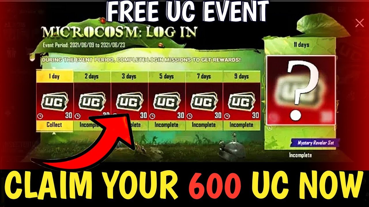 Claim Your 600 UC NOW | How to Join FREE 600 UC Event in Bgmi | FREE 600 UC EVENT | GlaX |