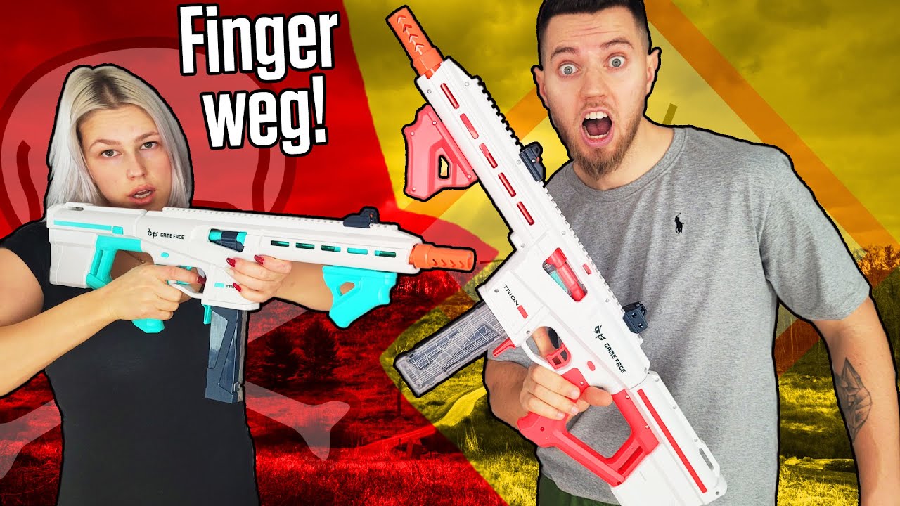 Diese DART BLASTER D&Uuml;RFEN KINDER nicht in die HAND BEKOMMEN!