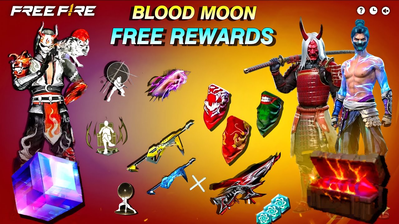 Blood Moon Event Free Fire 🤯💥 | Poker Mp40 Return | Angelic Pants Return | free fire new event 