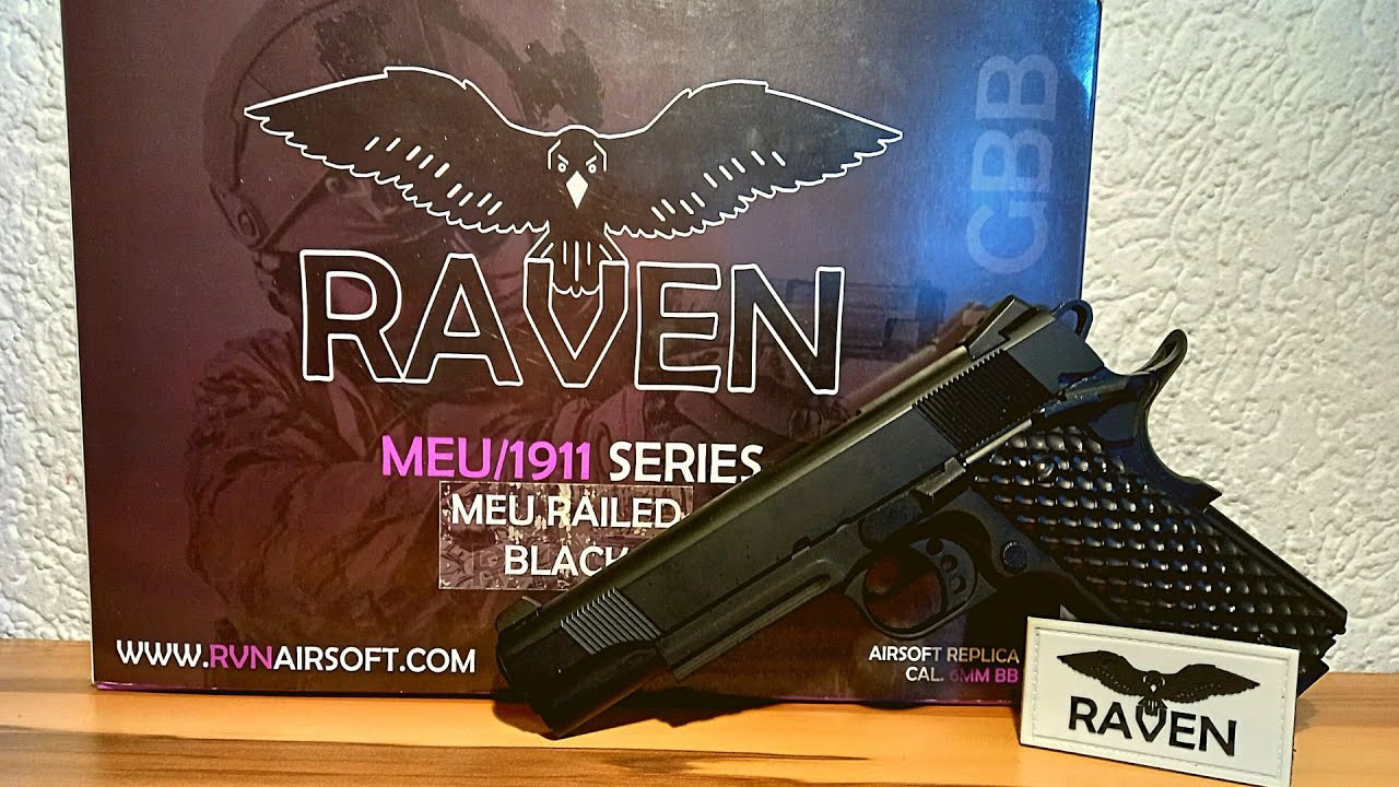 Airsoft - Nuprol Raven MEU 1911 (GBB) - Review