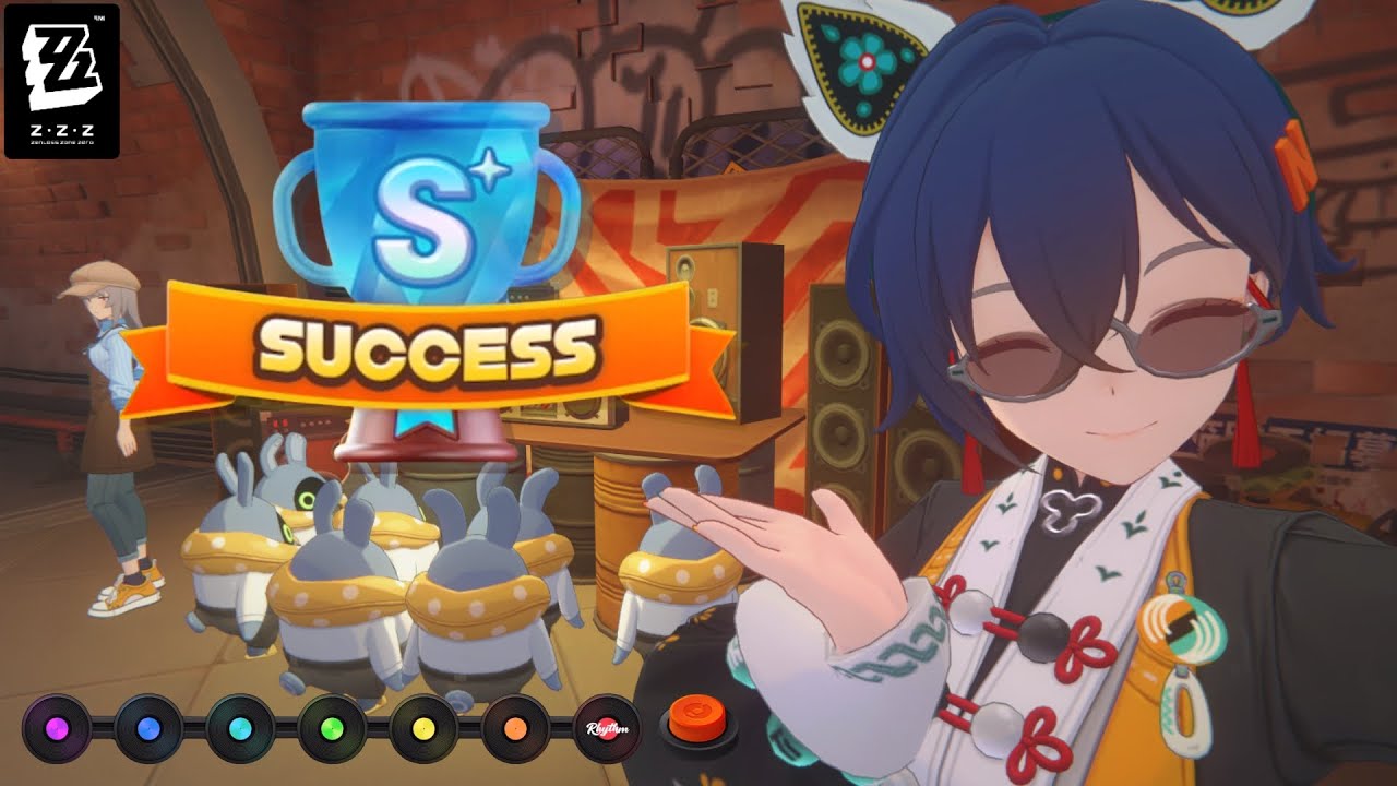 New ZZZ Rhythm Game All Songs S+