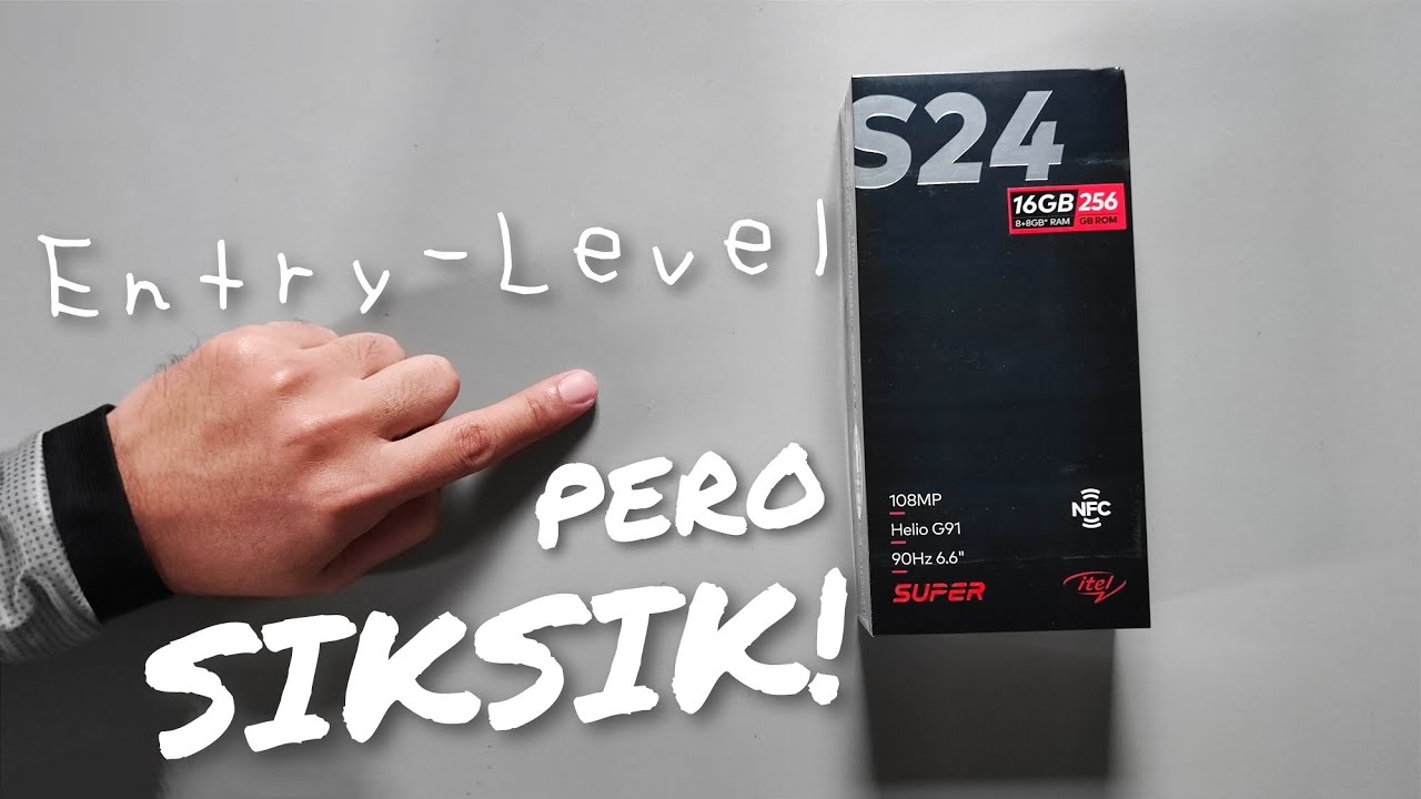 ITEL S24 ENTRY-LEVEL Pero Siksik sa Specs | REVIEW